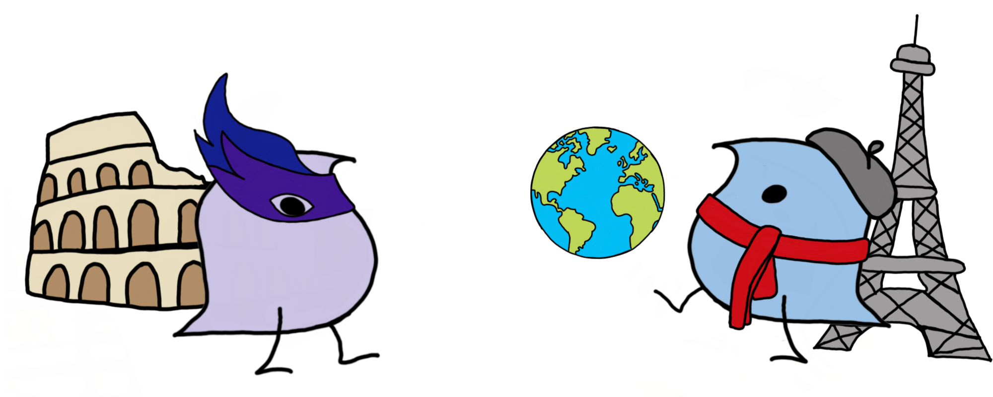 Two international Wugs.